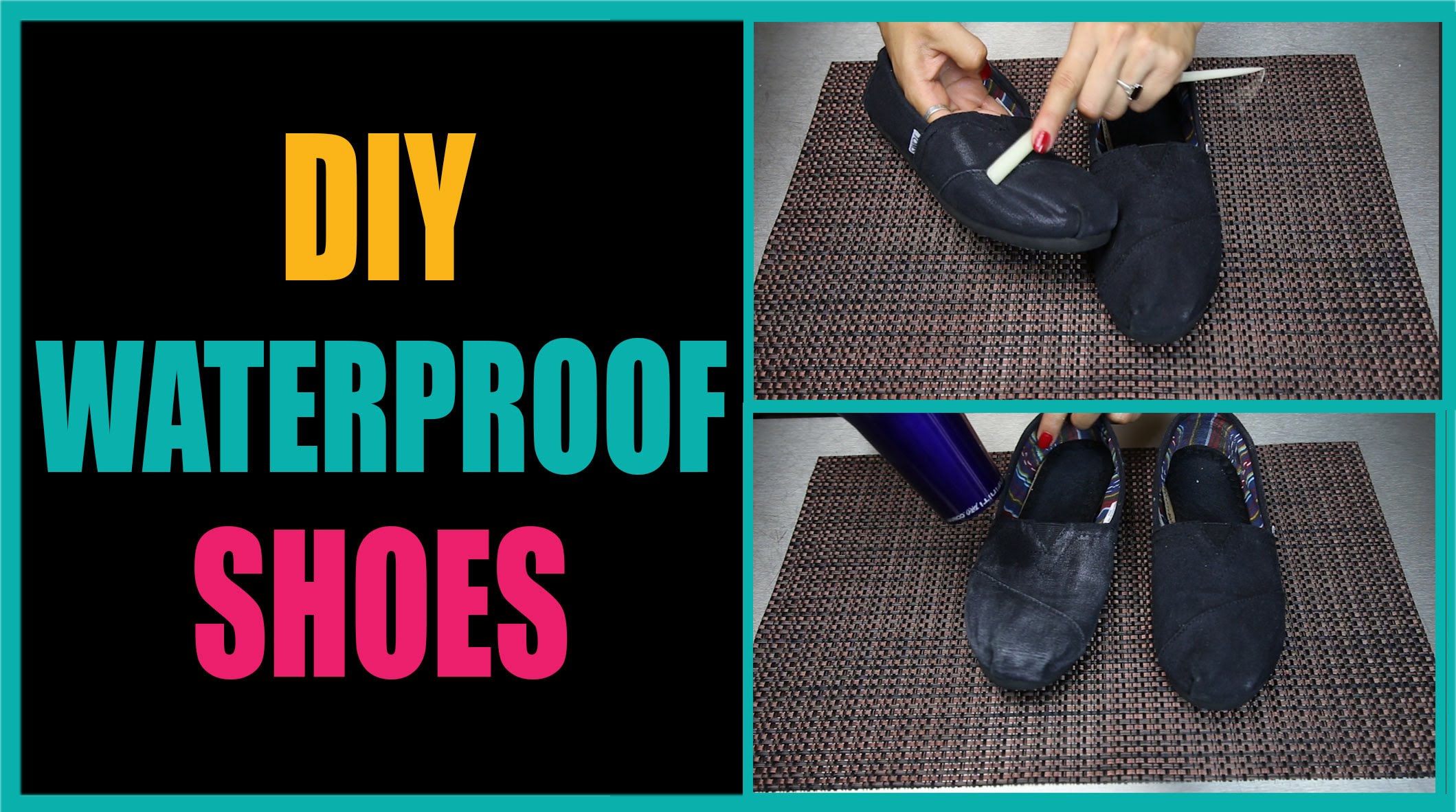 diy waterproof shoe covers