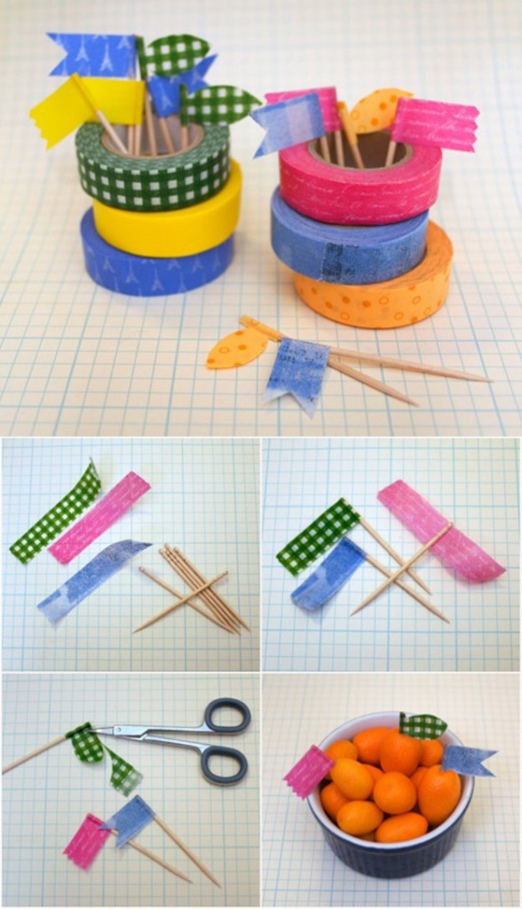 100-Creative-Ways-to-Use-Washi-Tape-Food-Picks