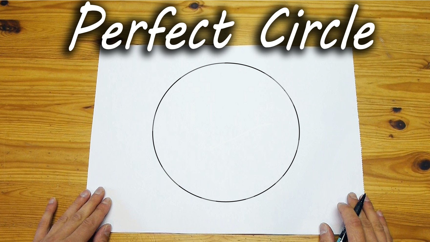 How To Draw A Perfect Circle FREEHAND Wise DIY Wise DIY