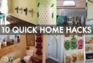 10 Amazing and QUICK Home Hacks You’ve Never Seen